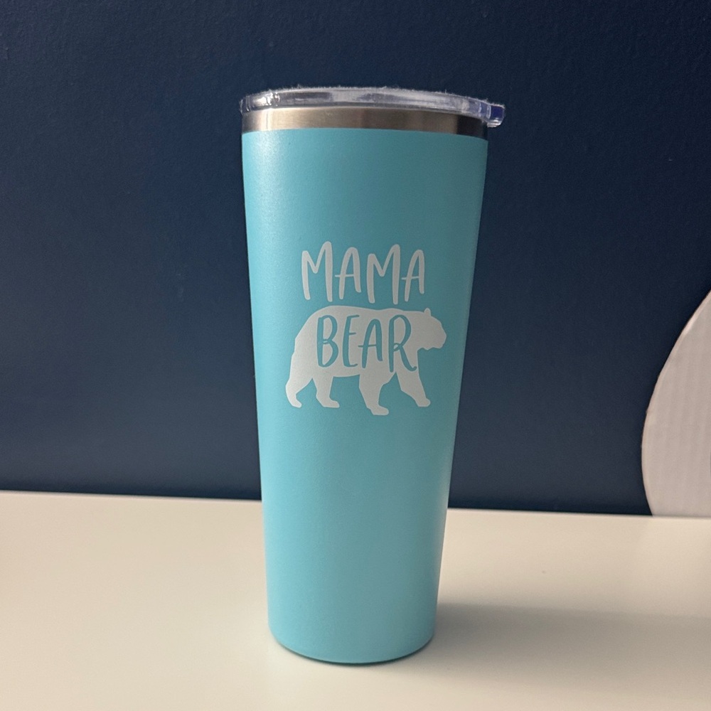 Mama Bear Blue 20oz Tumbler